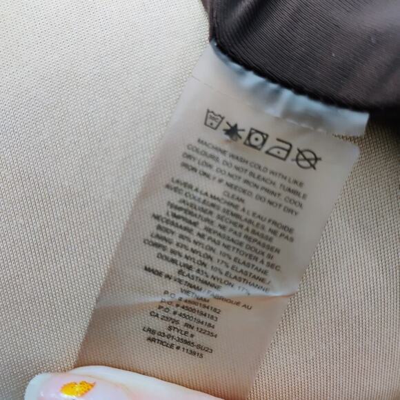 TNA brown sleevless tank cropped womens Size: M - Picture 14 of 15